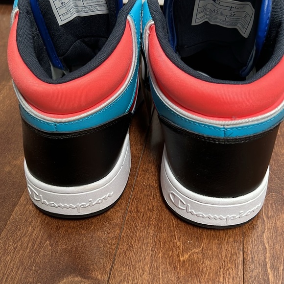 NWT Champion 3 on 3 multicolor High Top  Sneakers - Picture 5 of 8